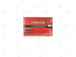 Strong-d Tablets 600 Mg/ 800 I.u.